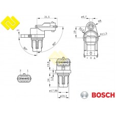 Senzor bregaste Punto 3/Z-10 1.2