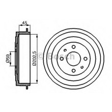 Dobos kocioni fi 200mm/par