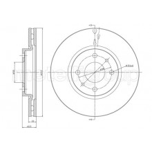 Disk kocioni prednji Stilo 1.6 16v/PAR